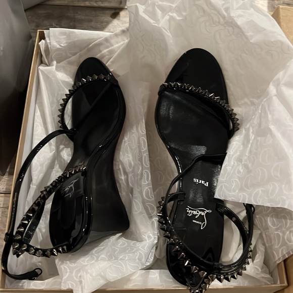Brand new Christian louboutin womens wedge heels - Picture 6 of 11